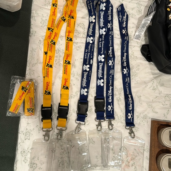 Disney Other - 7 Disneyland lanyards